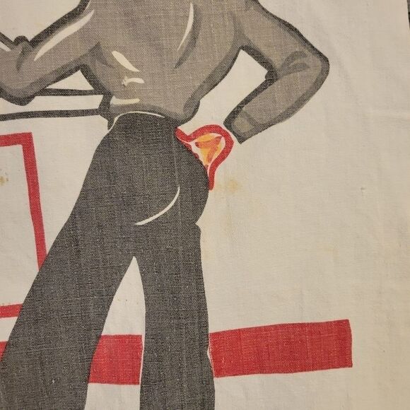 Vintage Mamma's Little Helper Kitchen Hostess Apron Kitchy Unique - Picture 7 of 10